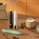 USB Rechargeable Electric Egg Beater Milk Coffee Frother Foamer Mixer Tool