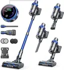 Vacuum Cleaner 450W/40Kpa/55 Mins Runtime, Cordless Vacuum Cleaner with Auto Mod