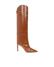 Alizze 85mm pointed-toe boots 35.5 Brown