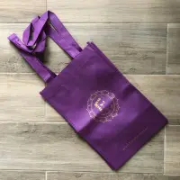 在飛比找蝦皮購物優惠-【全新】Fun Sport瑜伽鋪巾、瑜伽磚環保隨身袋（紫）