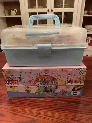 Kids Art & Craft Kit Comes In Blue Carrying Case. New In Package.