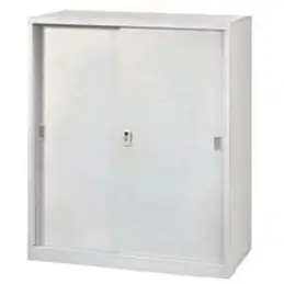 (FW辦公家具)鐵拉門三層式理想櫃,鐵櫃