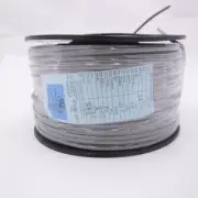 500' Telephone Wire 28 AWG 4C Flat Stranded Cable Wire Gray