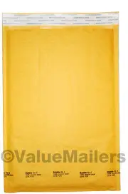 500 #4 9.5x14.5 Kraft Bubble Padded Envelope Mailers