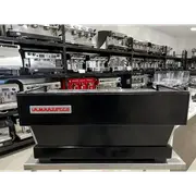 Pre Owned 3 Group La Marzocco Linea Black Commercial Coffee Machine