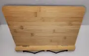 Bamboo Book Stand with 5 Adjustable Height Model: PIBBS