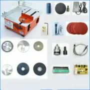 Desktop Mini Table Saw Micro DIT Woodworking PCB board Acrylic Cutting Machines