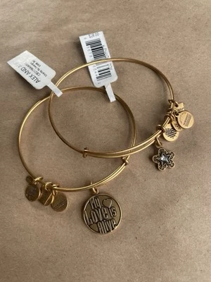 Alex And Ani Bracelets Multi Charm Bangles