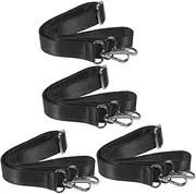 Adjustable Camera Sling Straps 4pcs Set for Backpack Ergonomic Design Material and Stylish Appearance for Travel Photography