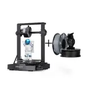 Creality Ender 3 V3 SE 3D Printer and PLA Filament 1.75mm Black + Gray 2 Pack...
