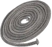 Fireplace Insert Gasket 2.5m Fiberglass Wood Stove Gasket Self-Adhesive No Glue