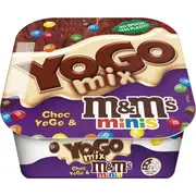 Yogo Chocolate With Mini M&M's Custard Dessert 150g