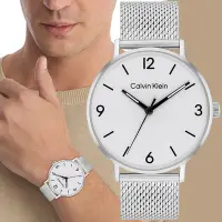 在飛比找Yahoo奇摩購物中心優惠-Calvin Klein CK Modern 米蘭帶手錶 送