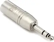 Hosa XLR3M to 1/4 Inch TRS Adaptor