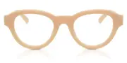 Oval Full Rim Plastic Men's Glasses Brown, Size 49 - Lenses Included - Private Health Rebate - Blue Light Block Available - Arise Collective