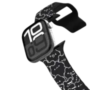 Apple Watch Series 10 (42mm) Impact Band Cats! B&W by Milkkoyo