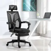 Mesh Office Chair High-Back Executive Gaming Seat Adjustable Headrest Recliner