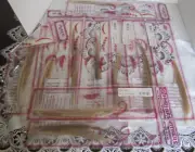 Vtg lot of 10 pk of 2pc ZFP Dyed & Sanitized ringneck pheasant tails 10"-14" L