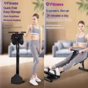 Magnetic Rowing Machine 12 Levels of Quiet Resistance Workout Fullbody