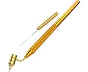 Fine Line Fluid Writer Paint Applicator Pen | Precision Touch up Paint | Perfect for Rock Chips and Scratch Repair | .5Mm Tip Brass Construction