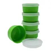NEW!! Tupperware 5 Midgets, small containers, pills, food, 1 oz. FREE SHIPPING!!