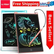 Colorful 8.5 Inch LCD Writing Tablet - Kids Drawing & Learning Toys Pack