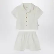 [Teddy & Minou] Two-piece Set In Milky White 36 M White