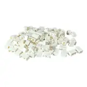 Lego Brick 1x2 White Brick x100 Part Piece Bulk Lot Legos # 3004