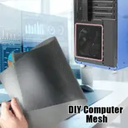 DIY Computer Mesh PVC PC Case Fan Cooler Dust Filter Network Net Dustproof Cover