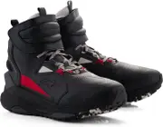 Alpinestars Speedstreet, shoes , color: Black/Light Grey/Red , size: 8.5 US