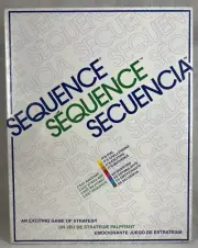 Sequence Classic Board Game - 1995 - 035261082021 - 8202 - Jax - 7 Years and up