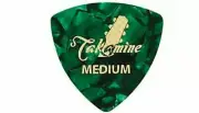 Triangle Medium five TAKAMINE green green pearl pattern P1G-M