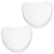 2 Pcs Storage Box False Teeth Travel Case Cleaner