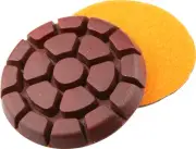 3" DAMO Diamond Floor Polishing Pad Grit 200 for Concrete / Terrazzo / Granite
