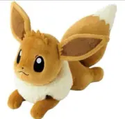 Pokemon Plush doll Life Sized Eevee Lying Down Japan