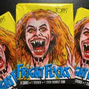 1988 Topps FRIGHT FLICKS Factory Sealed Wax Pack - Fright Night Rare