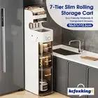 Bathroom Storage Cabinet Drawers Laundry Toilet Cupboard Kitchen Organizer