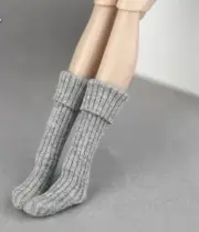 1 pair 1/6 Doll socks for blythe, barbie, obitsu, pullips, azone