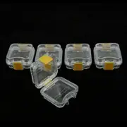100 Pcs Denture Protector Box Membranes Film Storage Tooth Mouthguard Container