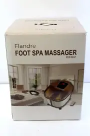 NEW....Flandre Foot Spa Massager FDP4947....Warming, Multifunction, SEE PHOTOS..