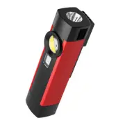 Car COB LED Flashlight Camping USB Working Light Portable UV Torch Light 4 Modes