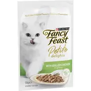 Fancy Feast Petite Delights Chicken Cat Food 50g