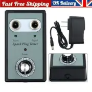 Dual Hole Car Spark Plug Tester 12v Gasoline Ignition Diagnostic Detectors Tools