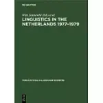 LINGUISTICS IN THE NETHERLANDS 1977-1979