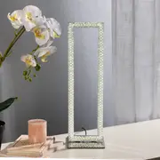 Freya & Sol Glam Rectangle Table Lamp 45cm