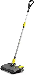 [Kärcher] Electric Broom EB 30/1 Li-Ion Cordless for Professional Users, Interchangeable Sweeping Roller, Easy Removable Dirt Container, for Hard and Carpeted Floors, Anthracite