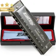 Harmonica C 10 Hole 20 Tones Diatonic Blues Harp Beginners Adults Kids