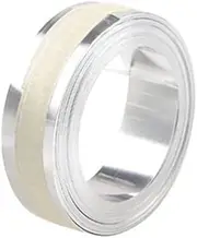 Aluminum 3D Manual Embossing Tape Self-Adhesive Metal Label Maker Refill Compatible with DYMO Label Makers M1011/M11-1 Roll 12mm*3.65m