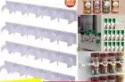 4 x Spice Rack Organizer Kitchen Storage Holder Wall Cabinet Door Jar Rack mount