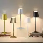 LED Touch Sensor Table Lamp 3 Color Desktop Night Light Bedside Decoration Decor